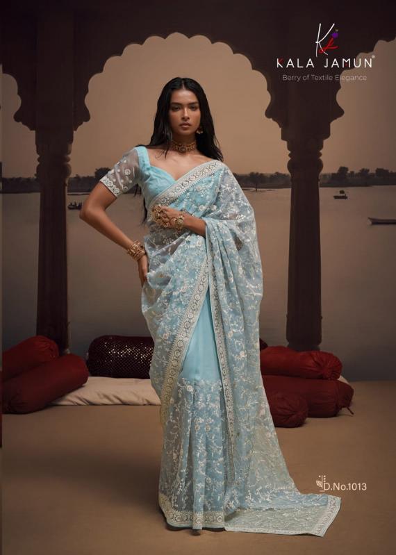 Kala Jamun Kora Catalog only designer sarees with price of india