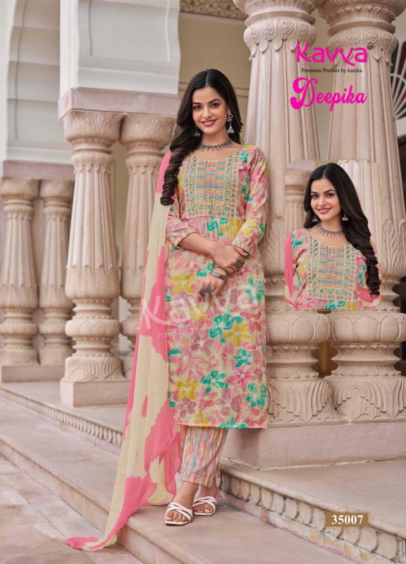 Kavya Deepika Vol 35 Catalog catalogue kurtis manufacturers in surat