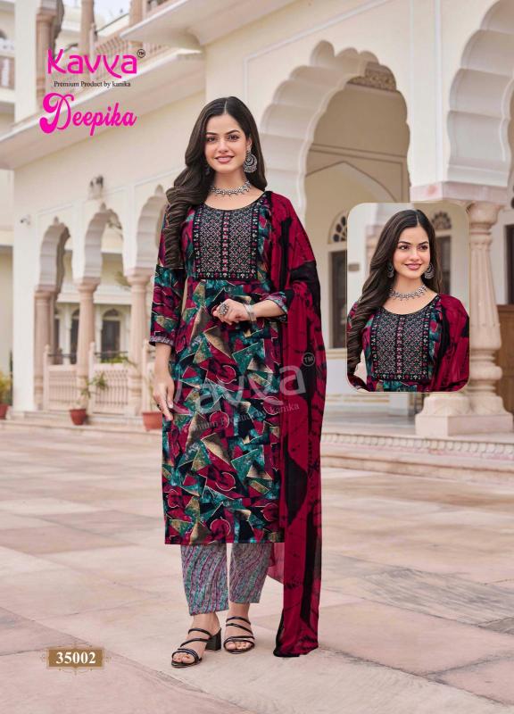 Kavya Deepika Vol 35 Catalog catalogue kurtis manufacturers in surat