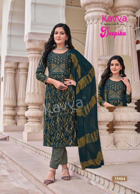 Kavya Deepika Vol 35 Catalog catalogue kurtis manufacturers in surat