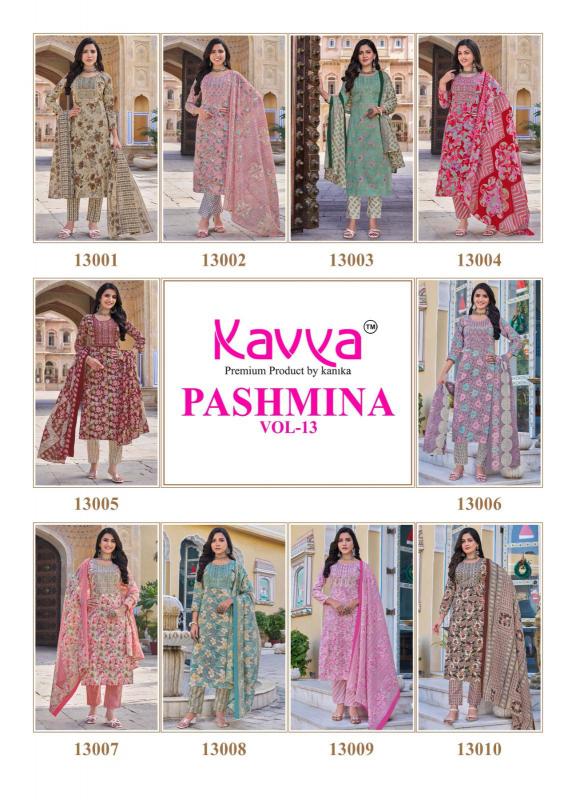 Kavya Pashmina Vol 13 Catalog latest kurti catalogue wholesale