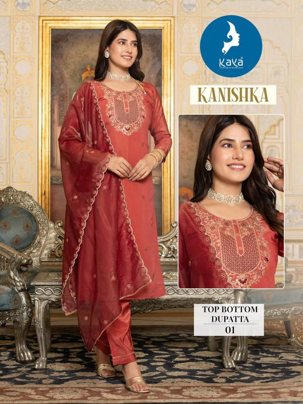 Kaya Kanishka Tissue Shimmer kurti for girl in india