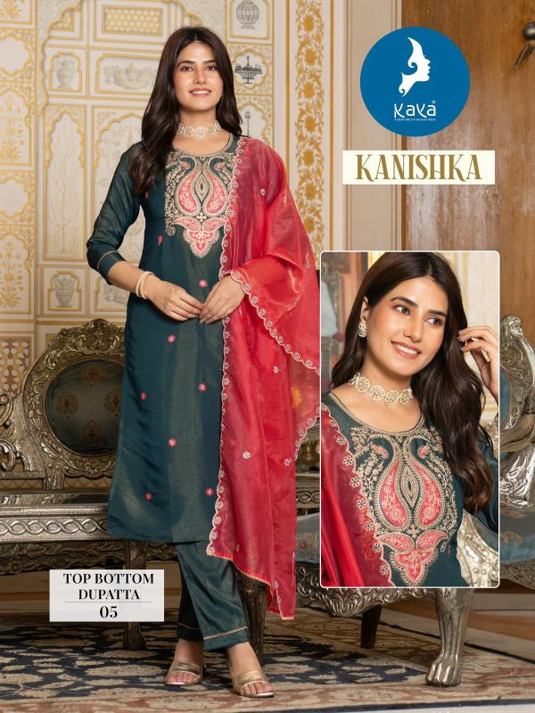 Kaya Kanishka Tissue Shimmer kurti for girl in india