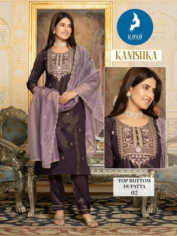 Kaya Kanishka Tissue Shimmer kurti for girl in india