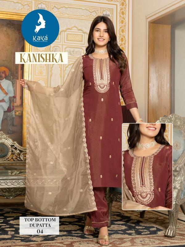 Kaya Kanishka Tissue Shimmer kurti for girl in india