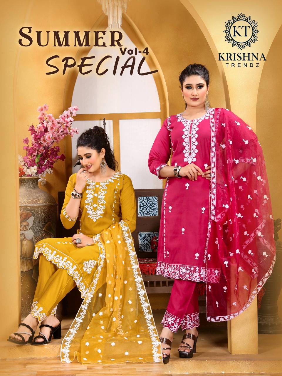 Krishna Sumer Special Vol 4 Kurti Wholesale Catalog