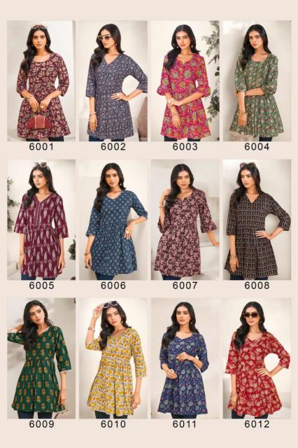 Laado Zara Vol-6 – Short Tops - Wholesale Catalog