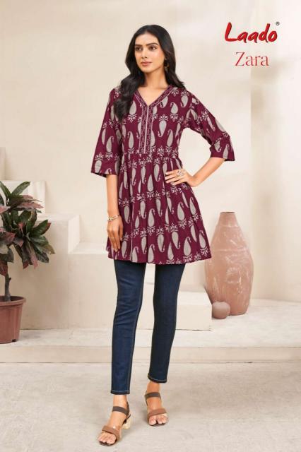 Laado Zara Vol-6 – Short Tops - Wholesale Catalog