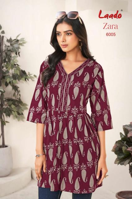 Laado Zara Vol-6 – Short Tops - Wholesale Catalog
