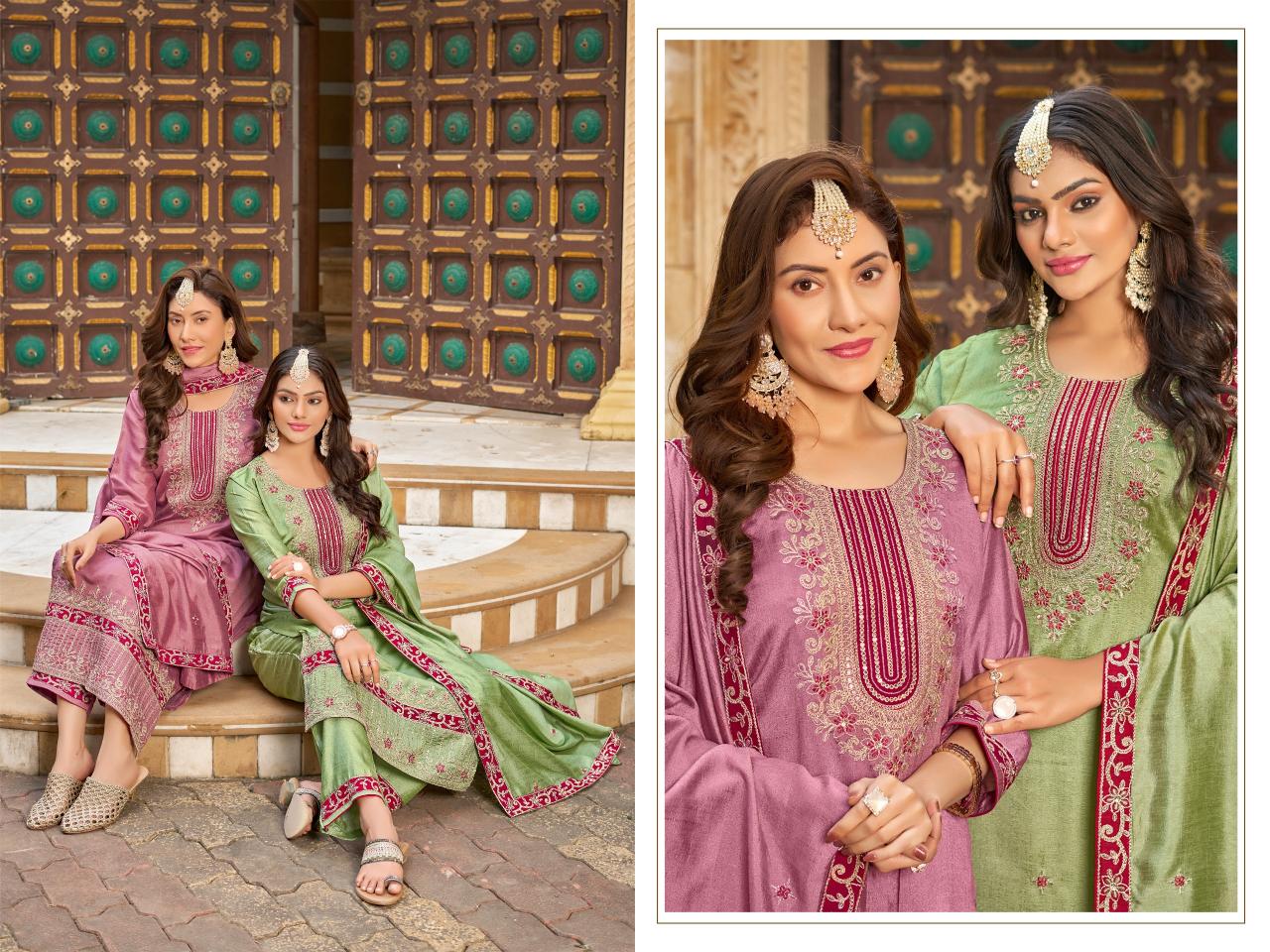 Ladies Flavour 3158 to 3160 images of kurtis from fab india