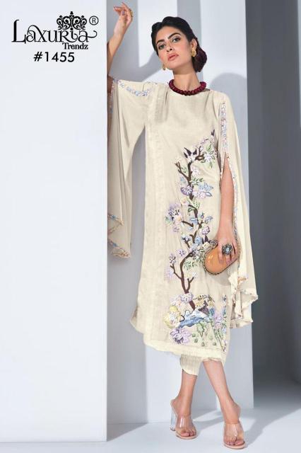 Laxuria Trendz 1455 Catalog Georgette ready to wear pakistani suits