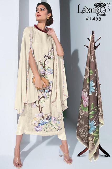 Laxuria Trendz 1455 Catalog Georgette ready to wear pakistani suits