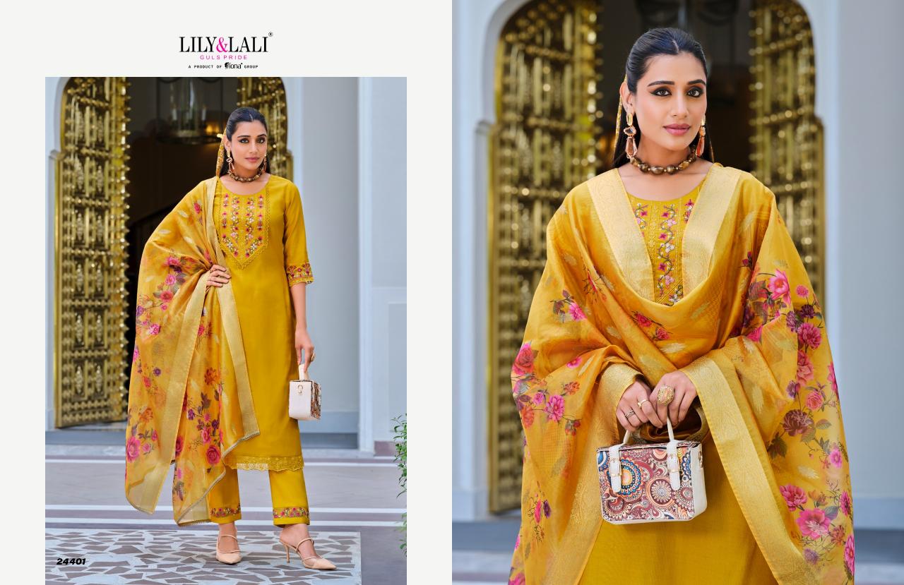 Lily & Lali Malvika Vol 3 Catalog list of manufacturers of kurti in surat
