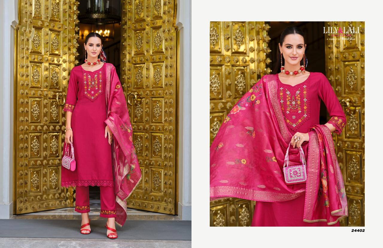 Lily & Lali Malvika Vol 3 Catalog list of manufacturers of kurti in surat
