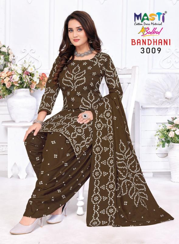 Masti Bulbul Bandhani Vol-03 – Dress Material - Wholesale Catalog