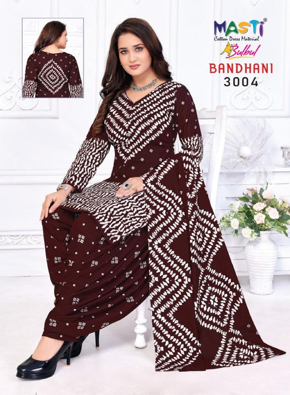 Masti Bulbul Bandhani Vol-03 – Dress Material - Wholesale Catalog