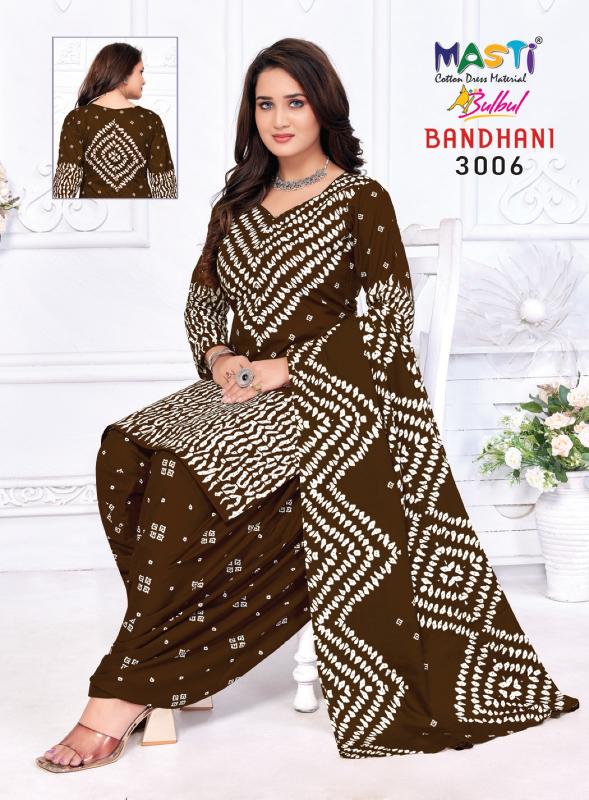 Masti Bulbul Bandhani Vol-03 – Dress Material - Wholesale Catalog