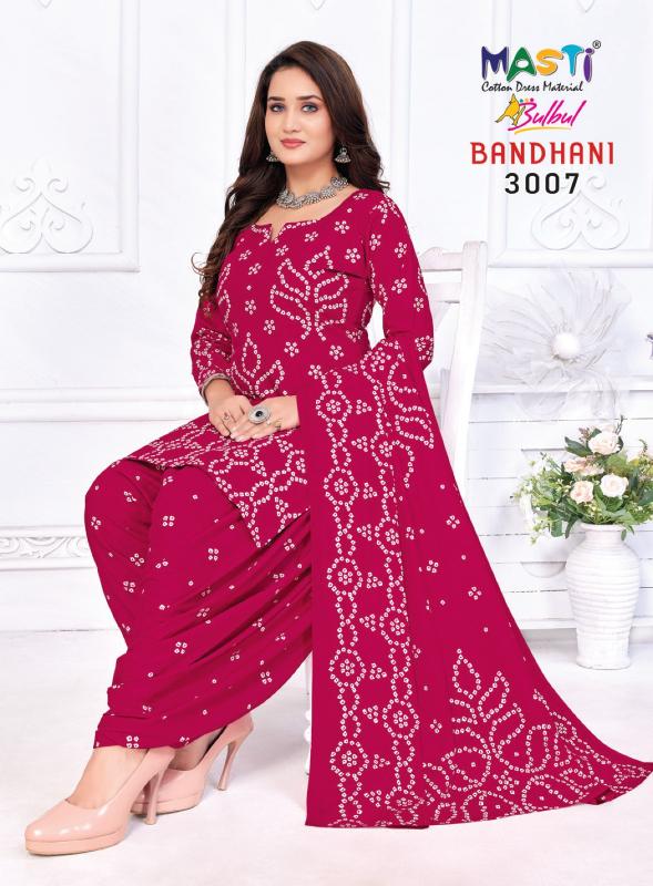 Masti Bulbul Bandhani Vol-03 – Dress Material - Wholesale Catalog
