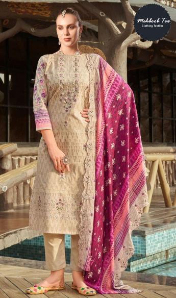 Mehboob Tex 1457 To 1460 Catalog pakistani heavy wedding suits