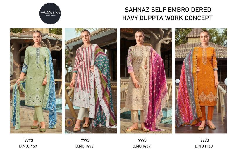 Mehboob Tex 1457 To 1460 Catalog pakistani heavy wedding suits