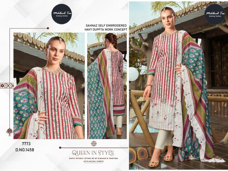 Mehboob Tex 1457 To 1460 Catalog pakistani heavy wedding suits