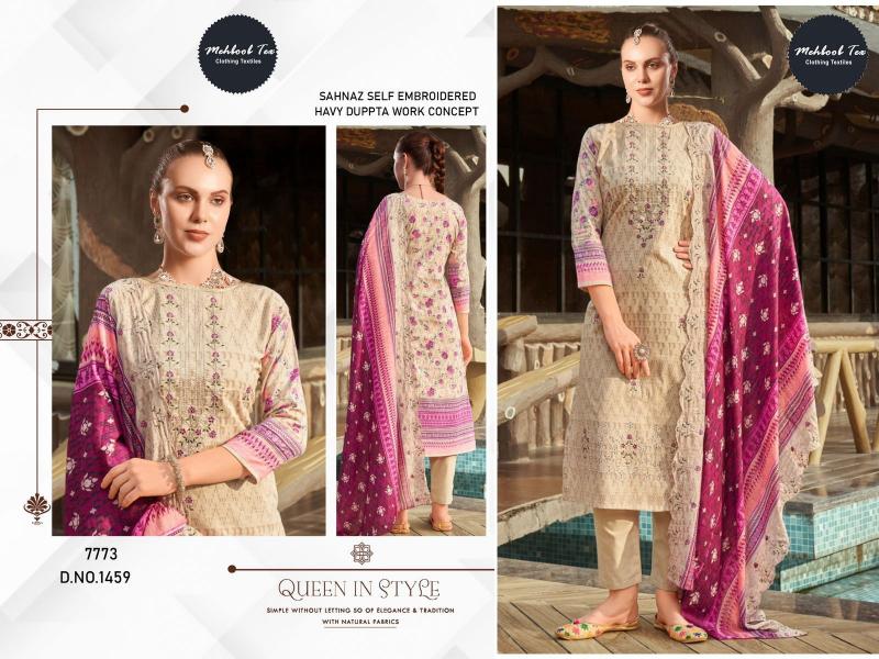Mehboob Tex 1457 To 1460 Catalog pakistani heavy wedding suits
