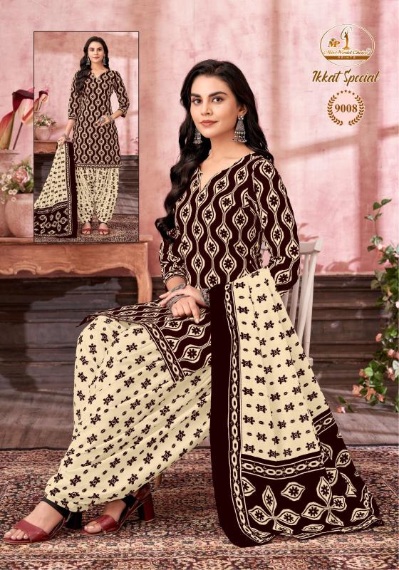 Miss World Ikkat Special Vol-09 – Dress Material - Wholesale Catalog