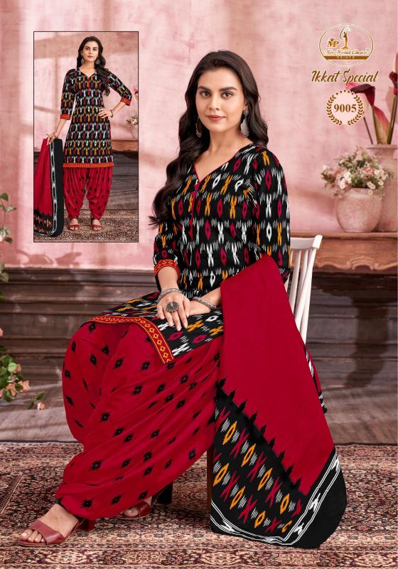 Miss World Ikkat Special Vol-09 – Dress Material - Wholesale Catalog