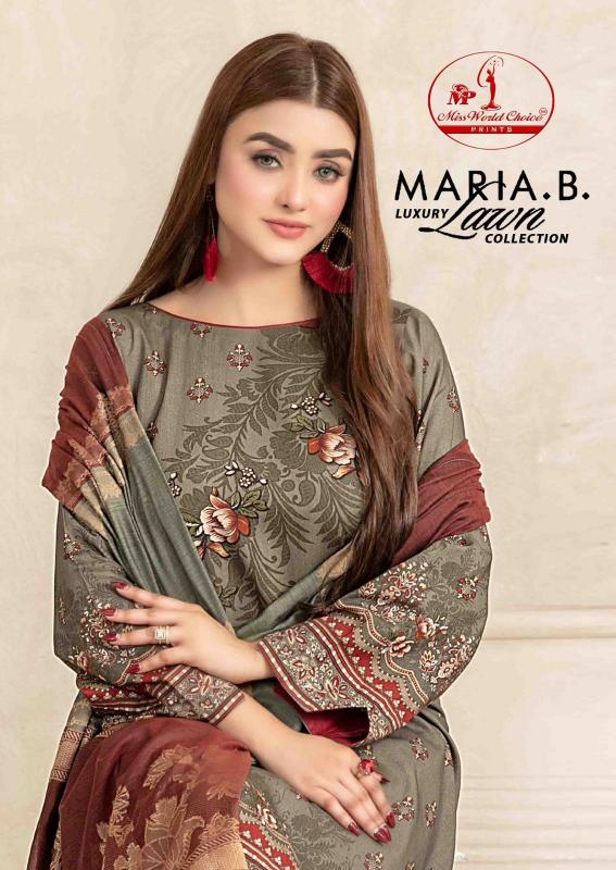 Miss World Maria.B Vol-01 – Karachi Dress Material - Wholesale Catalog