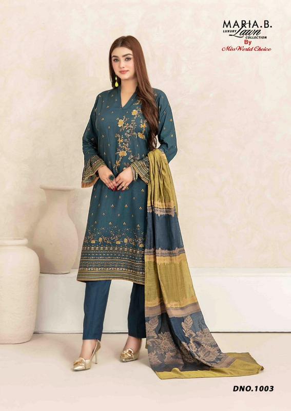 Miss World Maria.B Vol-01 – Karachi Dress Material - Wholesale Catalog