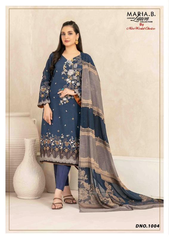 Miss World Maria.B Vol-01 – Karachi Dress Material - Wholesale Catalog