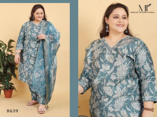 Moksh International Big Size Angle Vol 1 plus size kurtis online shopping india
