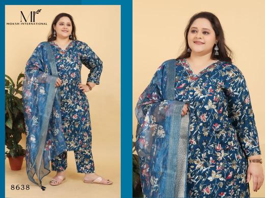 Moksh International Big Size Angle Vol 1 plus size kurtis online shopping india