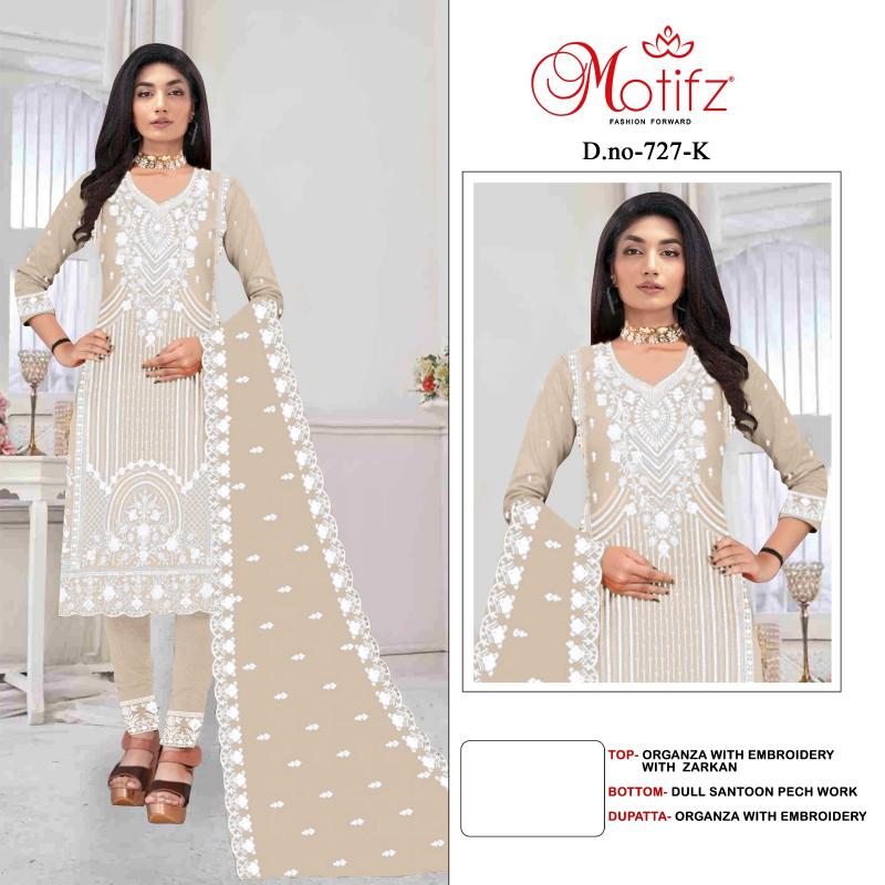 Motifz 727 IJKL Catalog pakistani suits shop near me