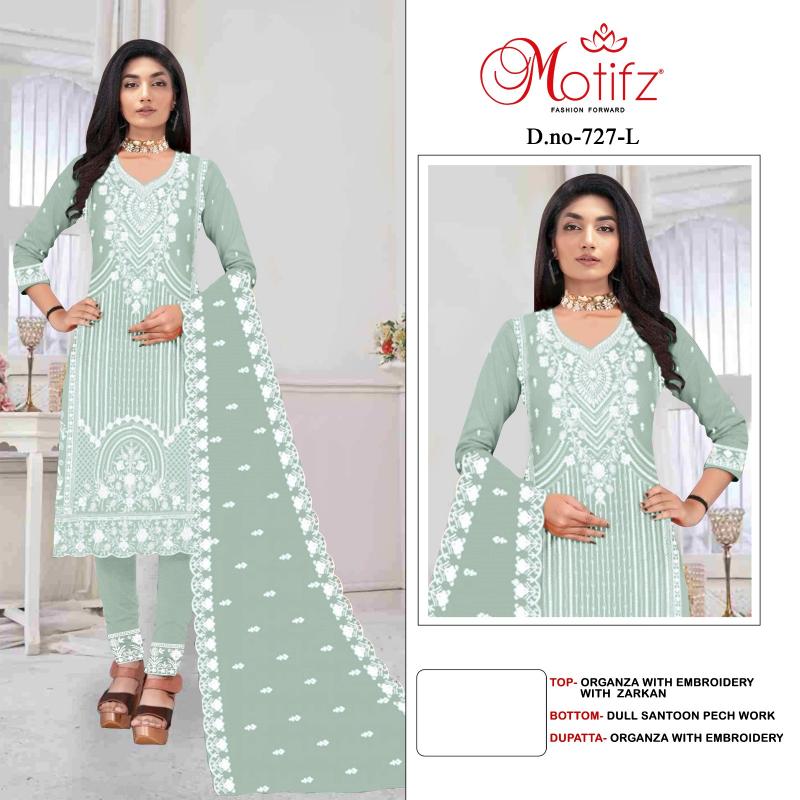 Motifz 727 IJKL Catalog pakistani suits shop near me