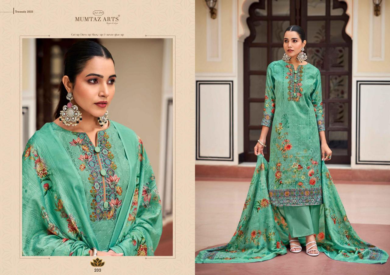 Mumtaz Arts Mannat Work Catalog dress material wholesale shops in hyderabad