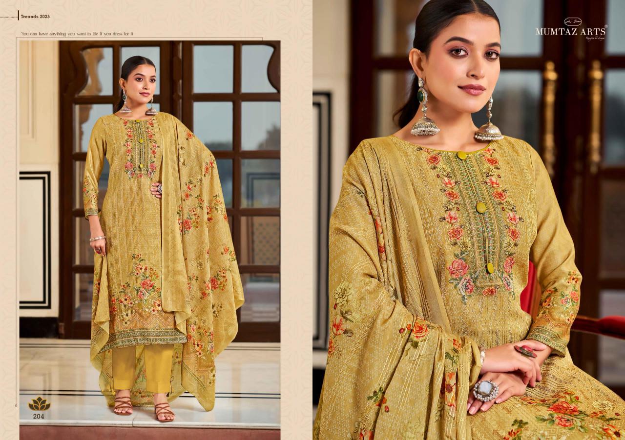 Mumtaz Arts Mannat Work Catalog dress material wholesale shops in hyderabad