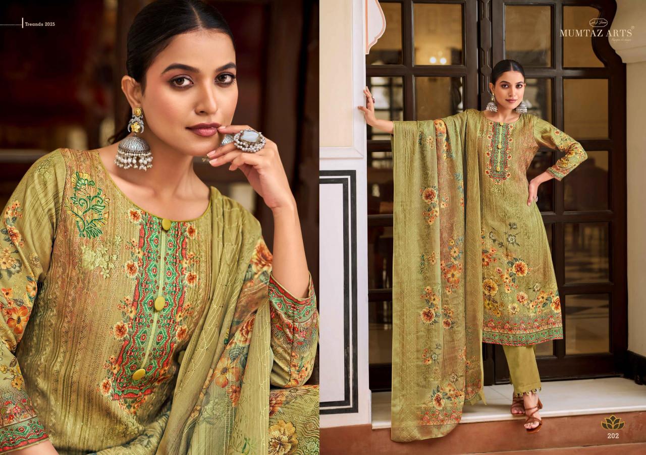 Mumtaz Arts Mannat Work Catalog dress material wholesale shops in hyderabad