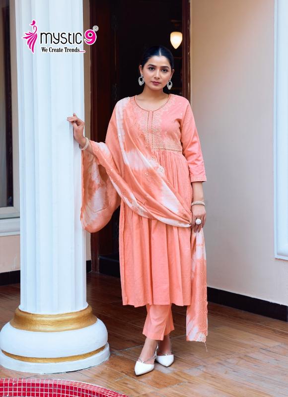 Mystic 9 Bharkha Vol 1 Catalog cotton kurti design catalogue