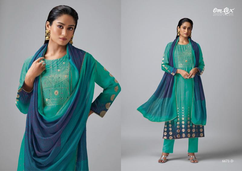 Omtex Darshini salwar kameez materials wholesale bangalore
