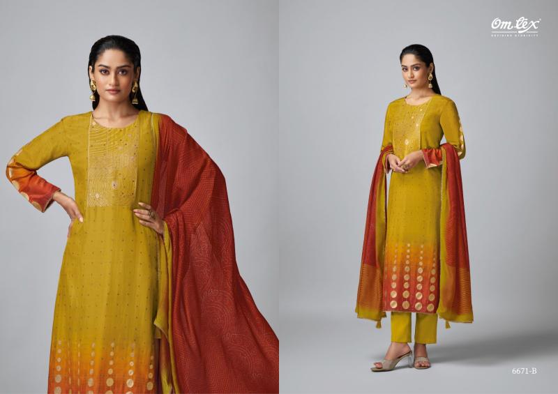 Omtex Darshini salwar kameez materials wholesale bangalore