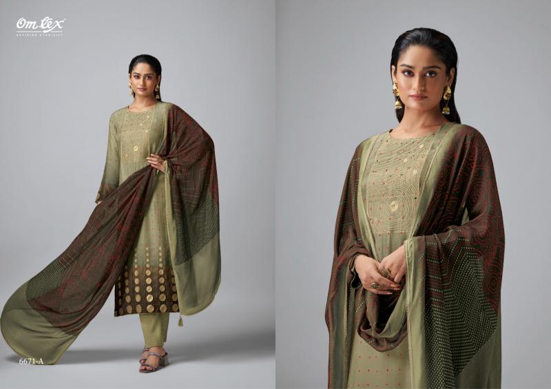 Omtex Darshini salwar kameez materials wholesale bangalore