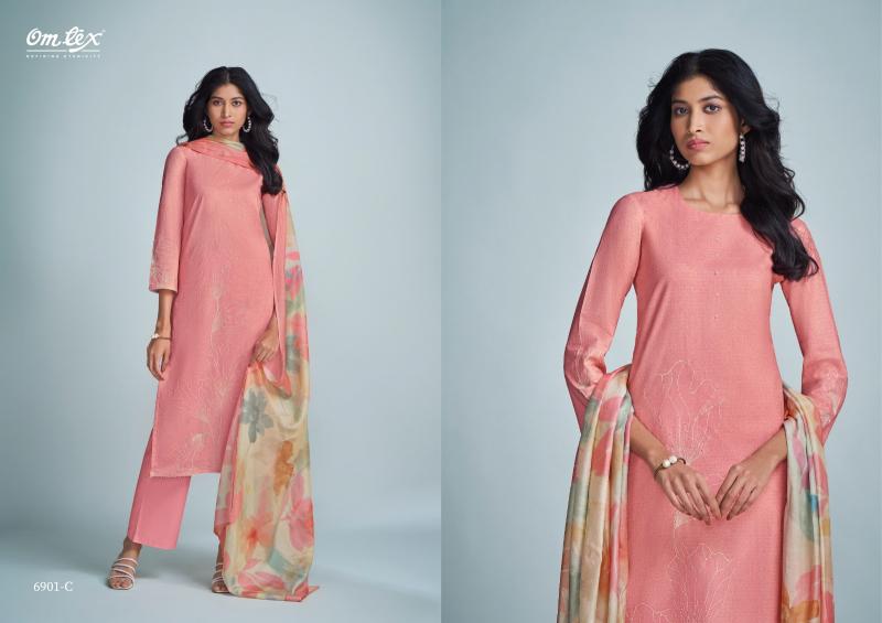 Omtex Flamingo Catalog online wholesale wedding salwar kameez