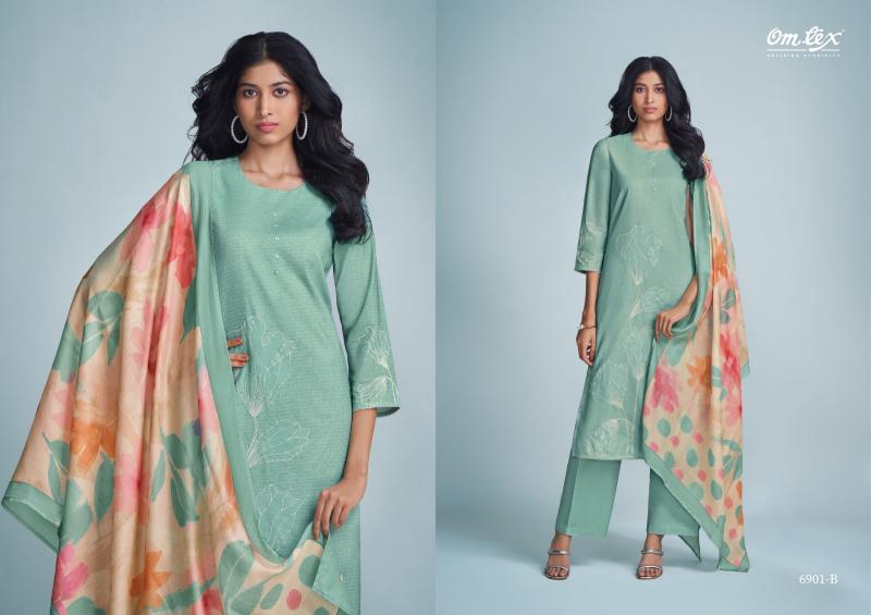 Omtex Flamingo Catalog online wholesale wedding salwar kameez