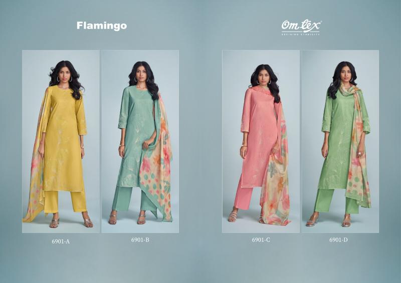 Omtex Flamingo Catalog online wholesale wedding salwar kameez