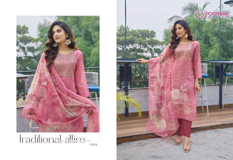 Poonam Pashmina Catalog kurtis manufacturer in raghuvir celeum kadodra surat