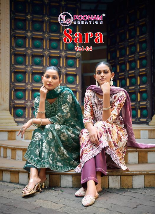 Poonam Sara Vol 4 Catalog kurti manufacturer for online in surat