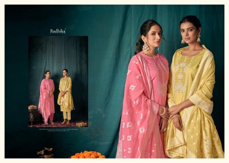 Radhika Azara Cycle Vol 3 buy dress materials wholesale online