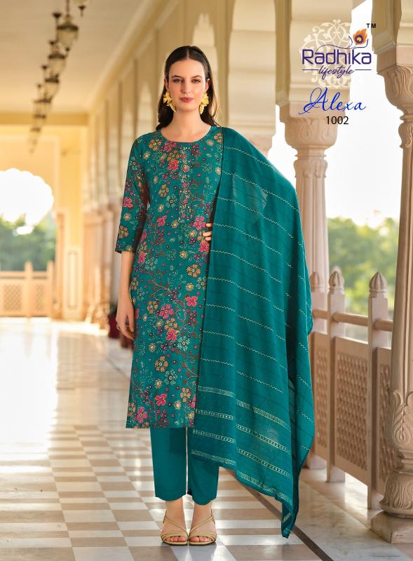 Radhika LifeStyle Alexa Vol 1 Catalog indian kurtis online shopping australia