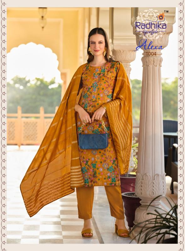 Radhika LifeStyle Alexa Vol 1 Catalog indian kurtis online shopping australia